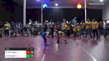 68 lbs Prelims - Matt Harrington, PA West vs Jacob Brautigam, Team Michigan