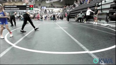 46-49 lbs Consi Of 4 - Landyn Ellerd, Choctaw Ironman vs Teagyn Morrison, D3 Wrestling Cluib