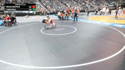 113-5A Cons. Round 1 - Cade Stoll, Loveland vs Micah Bautista, Central-GJ