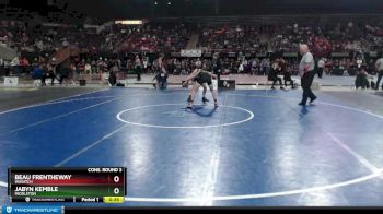 120 lbs Cons. Round 3 - Beau Frentheway, Wasatch vs Jabyn Kemble, Middleton