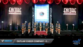 Outlaw Cheer Company - CHROME [2019 Senior Coed - D2 - Small 4 Day 1] 2019 Encore Championships Houston D1 D2