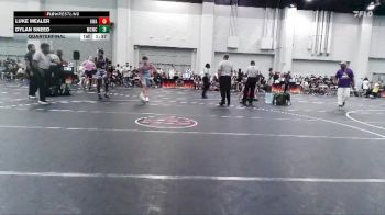 116 lbs Quarterfinal - Luke Mealer, Guerrilla Wrestling Academy vs Dylan Sneed, Mallard Creek Wrestling Club