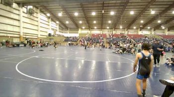 87 lbs Round 1 (4 Team) - Jaxten Bowler, Utah Black vs Brand`n Edstrom, Idaho 2