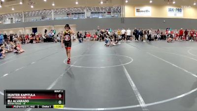 110 lbs Round 1 - Eli Alvarado, Rough House vs Hunter Kapitula, Mat Assassins Red