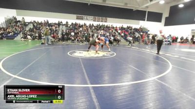 132 lbs Cons. Round 2 - Axel Aguas-Lopez, Valencia (Placentia) vs Ethan Slover, Centennial