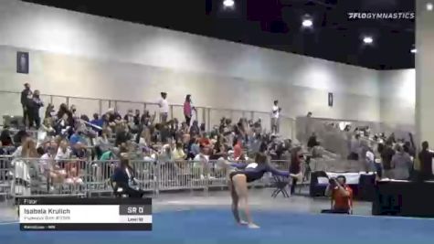 Isabela Krulich - Floor, Flyaways Gym #1059 - 2021 USA Gymnastics Development Program National Championships