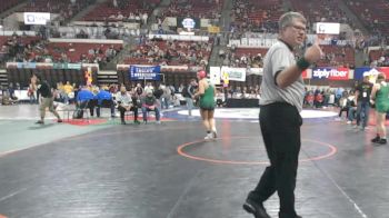 G - 190 lbs Champ. Round 2 - Avery Violett, Colstrip (Girls) vs IsaBela Rangel, Belgrade (Girls)