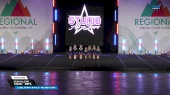 Studio All-Stars - TEENY TINYS [2025 L1 Tiny - Novice - Restrictions 04/12/2025] 2025 The Midwest Regional Summit