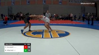 287 lbs Semifinal - Kade Campbell, Buchanan vs Nick Villarreal, Gilroy