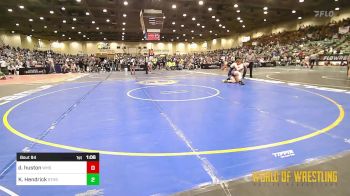 145 lbs Round Of 32 - Devin Huston, Willamina vs Kash Hendrick, South Tahoe High School