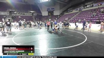 161-168 lbs Round 2 - Christopher Vasbinder, Widefield Wrestling Club vs Israel Medina, La Gente Wrestling Club