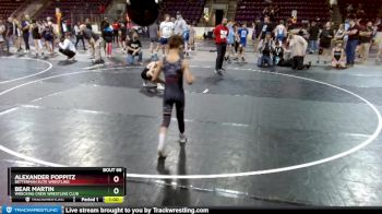 65-72 lbs Round 3 - Alexander Poppitz, Betterman Elite Wrestling vs Bear Martin, Wrecking Crew Wrestling Club