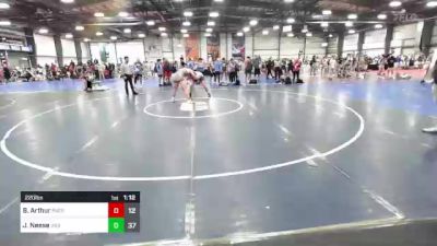 220 lbs Rr Rnd 2 - Brycen Arthur, Patriot USA Wrestling Club vs Jonathan Neese, Indiana Outlaws White