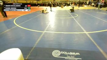 144 lbs Cons. Round 2 - Amado Bocalandro, Jensen Beach vs Daniel Medina, Mater Academy