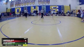 150 lbs 1st Place Match - Anderson Heap, Osceola (Kissimmee) vs Xavier Barnhart, Palmetto Ridge H.S.