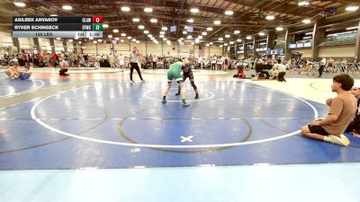 126 lbs Rr Rnd 3 - Asilbek Anvarov, Claw & Conquer - HSB vs Ryker Schingeck, FORGE H/S 2 - HSB