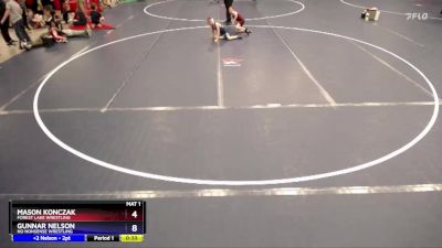 Semifinal - Mason Konczak, Forest Lake Wrestling vs Gunnar Nelson, No Nonsense Wrestling