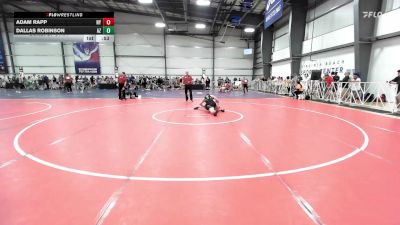 145 lbs Consi Of 64 #1 - Adam Rapp, NY vs Dallas Robinson, AZ