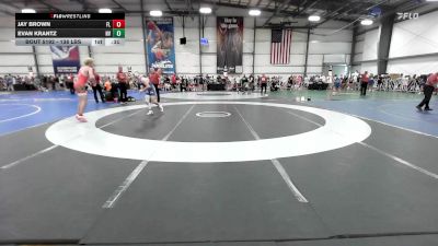 138 lbs Consi Of 64 #2 - Jay Brown, FL vs Evan Krantz, NV