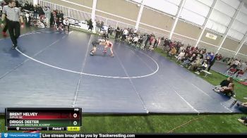 78 lbs Quarterfinal - Brent Helvey, Suples WC vs Driggs Deeter, Sanderson Wrestling Academy