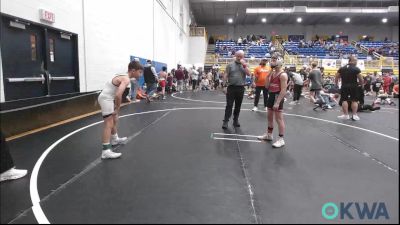 90 lbs Final - Cole Richardson, Barnsdall Youth Wrestling vs Lennon Lantz, Scrap Yard Training