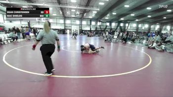 150 lbs Round 1 (8 Team) - Dean Christensen, Box Elder B vs Mac Shields, Millard B