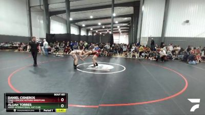 195 lbs Quarterfinal - Alijah Torres, Askeo International Mat Club vs Daniel Cisneros, CNWC Concede Nothing Wrestling Club