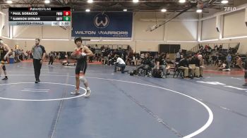138 lbs Quarterfinal - Paul Soracco, Fairfield Warde vs Samson Ditman, Amity
