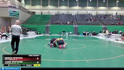 150 lbs Quarters & 1st Wb (16 Team) - Deonta McIntosh, East Coweta HS vs Caden Whittaker, Richmond Hill HS