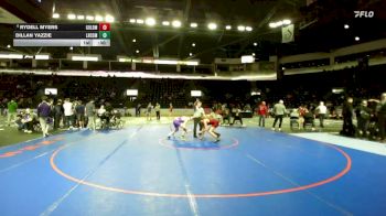 132 lbs Cons. Round 3 - Rydell Myers, Goldendale vs Dillan Yazzie, Lake Roosevelt