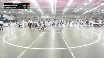 120 lbs Quarterfinal - Santino Sloboda, Quest School Of Wrestling Gold vs Mateo Gallegos, 4M Power