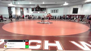 165 lbs Final - Mac Church, Virginia Tech vs Peyton Hall, West Virginia