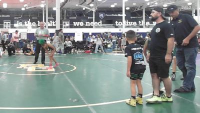 64 lbs Semifinal - Tyanna Evans, Launch Wrestling Academy - K6 vs Valentino Zurzolo, Clearview - K6