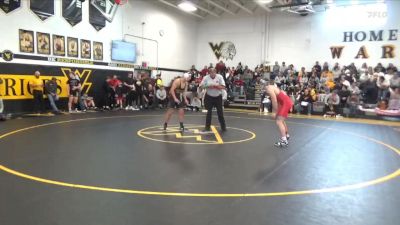 165 lbs Quarterfinal - Kyle Kuboushek, South Winneshiek vs Brayden Hakert, Center Point-Urbana