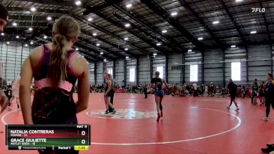 122 lbs Finals (8 Team) - Grace Giuliette, Motley Krew vs Natalia Contreras, Foxfire