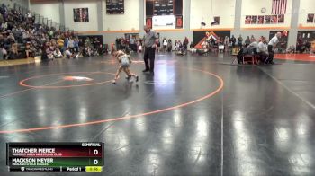 PW-10 lbs Semifinal - Mackson Meyer, Midland Little Eagles vs Thatcher Pierce, Waverly Area Wrestling Club