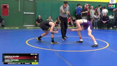 120 lbs Cons. Round 4 - Owen Patchen, Monroeville vs Lincoln Ollom, Fremont Ross