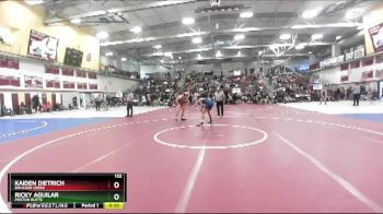 132 lbs Cons. Round 5 - Ricky Aguilar, Poston Butte vs Kaiden Dietrich, Boulder Creek