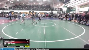 105 lbs Cons. Round 3 - Tucker Henne, Nampa Christian vs Bennett Testin, Eagle