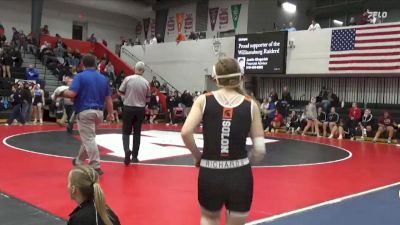 120 lbs Cons. Round 4 - Madelyn Kenny, Benton Community vs Tess Richards, Solon