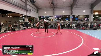 138 lbs Cons. Round 2 - Cooper Polyansky, Texas vs Ethan Weitzman, Bar None Wrestling