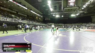 138 lbs Cons. Round 2 - Frank Olivera, Bella Vista vs Adan Garcia, Central Valley