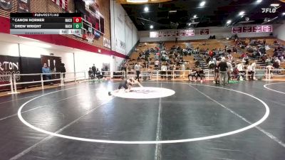 106 lbs Semifinal - Drew Wright, Natrona County vs Canon Horner, Natrona County