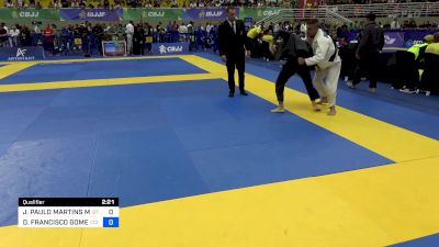 JOÃO PAULO MARTINS MIRANDA vs DIEGO FRANCISCO GOMES 2024 Brasileiro Jiu-Jitsu IBJJF
