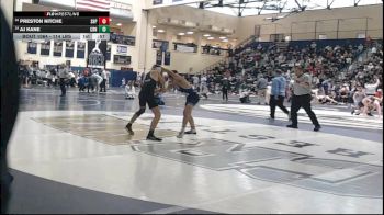 114 lbs Consi Of 16 #1 - Preston Nitche, Seton Hall Prep vs AJ Kane, Council Rock North