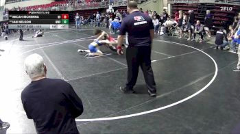 110 lbs Cons. Round 2 - Ian Nelson, Wahoo Wrestling Club vs Micah McKenna, Nebraska Boyz