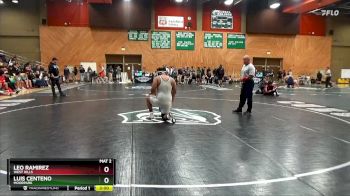 285 lbs Cons. Round 2 - Leo Ramirez, West Hills vs Luis Centeno, Moorpark