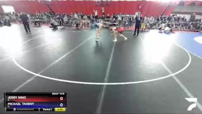 170 lbs Cons. Round 3 - Jerry Nino, IL vs Michael Taheny, IL