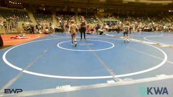 61 lbs Consolation - James Evans, Bartlesville Wrestling Club vs Bentlee Egleston, Claremore Wrestling Club