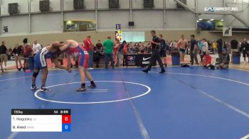 130 kg Round Of 32 - Timothy Nagosky, LIU Post vs Brandon Reed, Blue Raider Wrestling Club